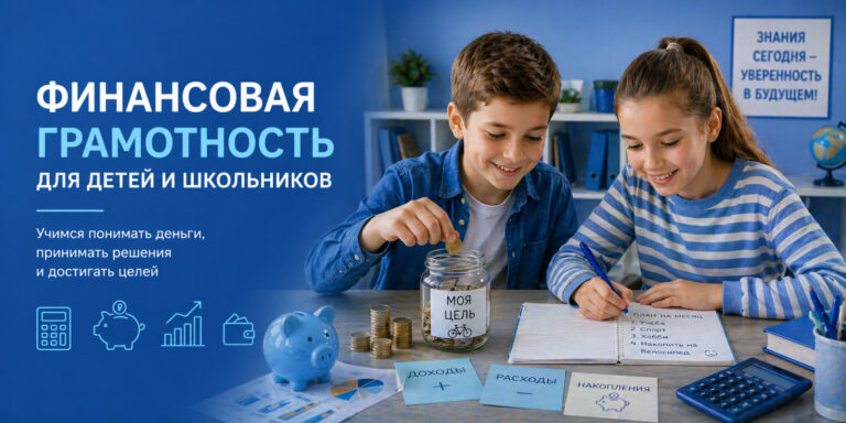 Финансовая грамотность для детей и школьников: курсы и уроки