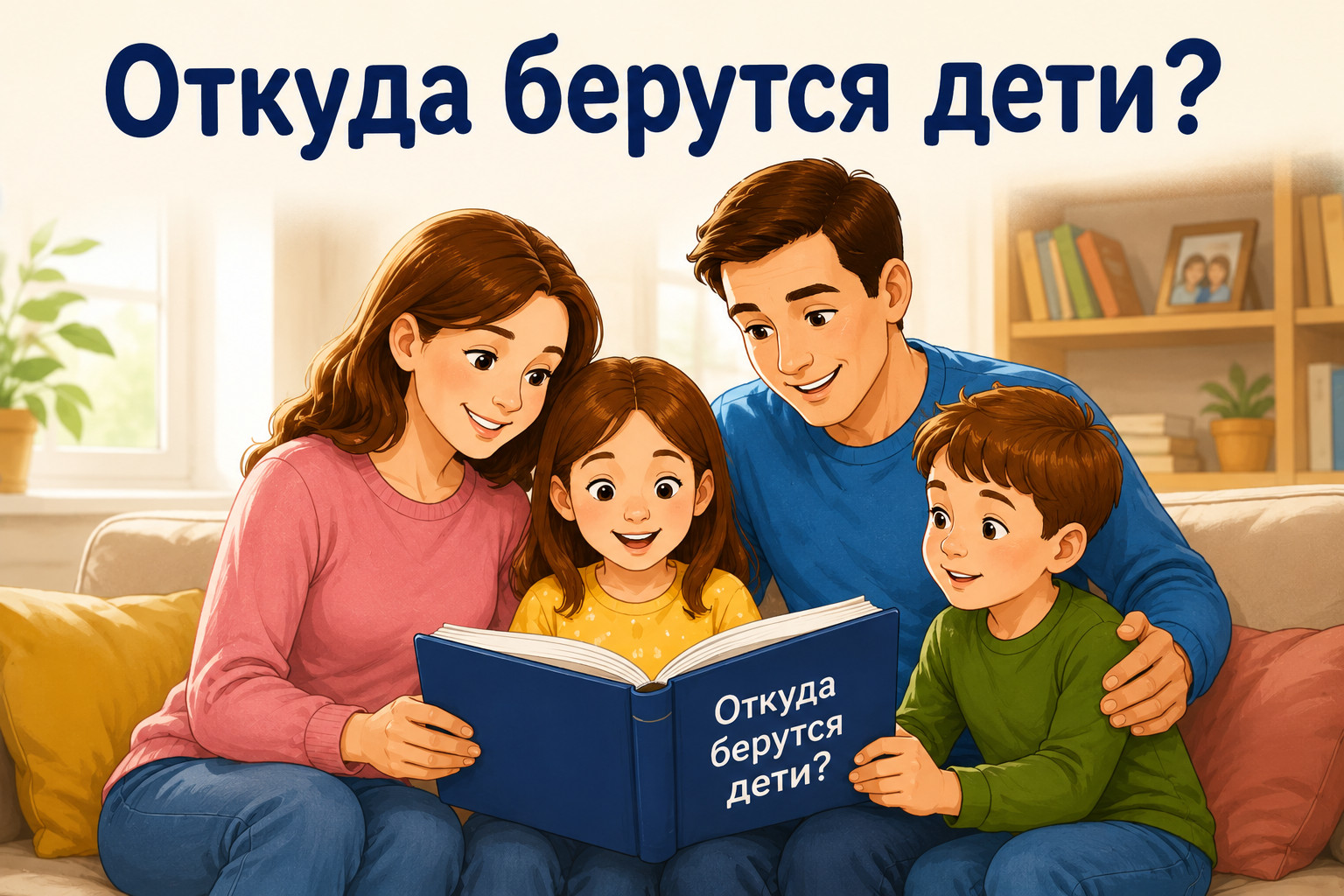 Откуда берутся дети: как объяснить ребёнку в разном возрасте