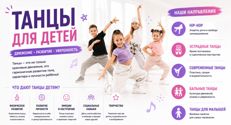 Танцы для детей: виды, польза, с какого возраста и как выбрать студию