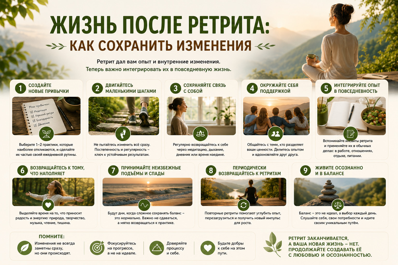 Жизнь после ретрита
