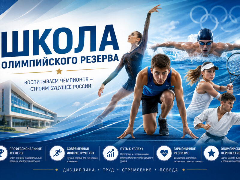 Школа олимпийского резерва: как попасть и что нужно знать