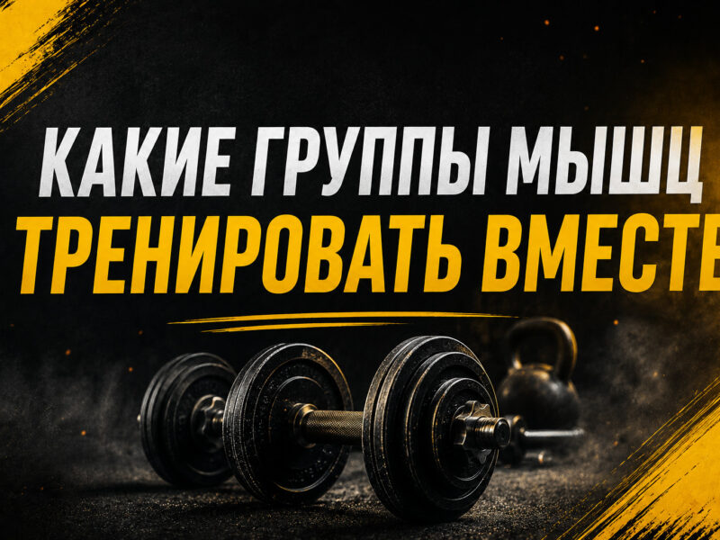 Какие группы мышц тренировать вместе: гид по сочетанию упражнений
