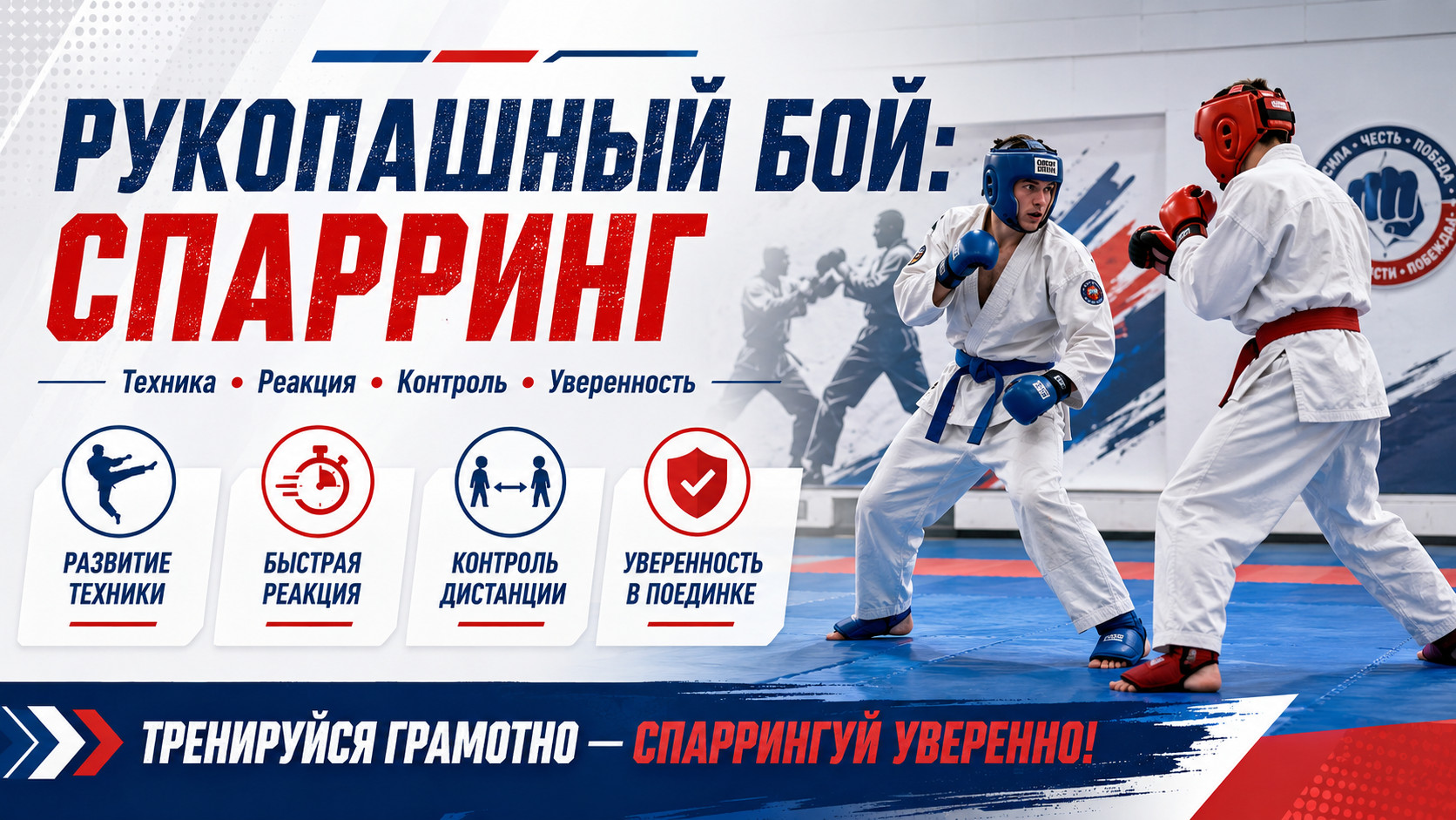 Спарринг: развивай технику и уверенность

