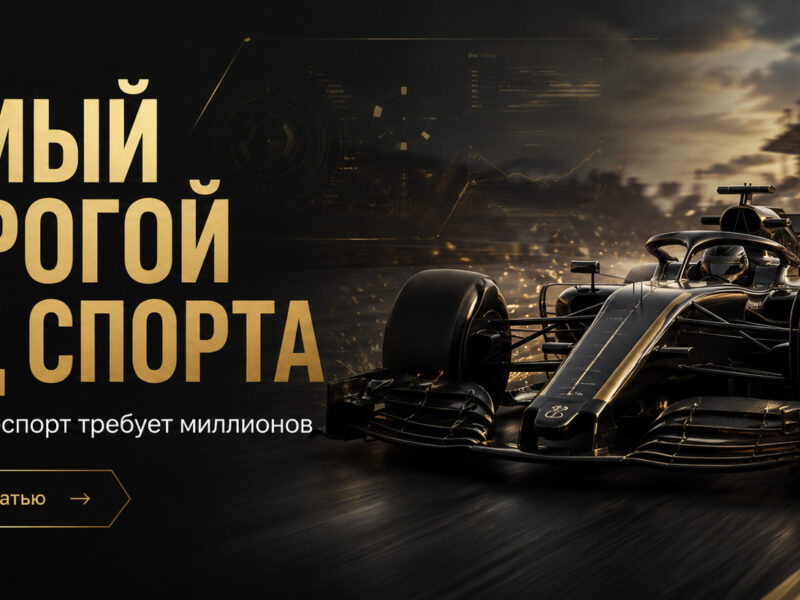 Самый дорогой вид спорта: топ-5 для детей и взрослых в 2025