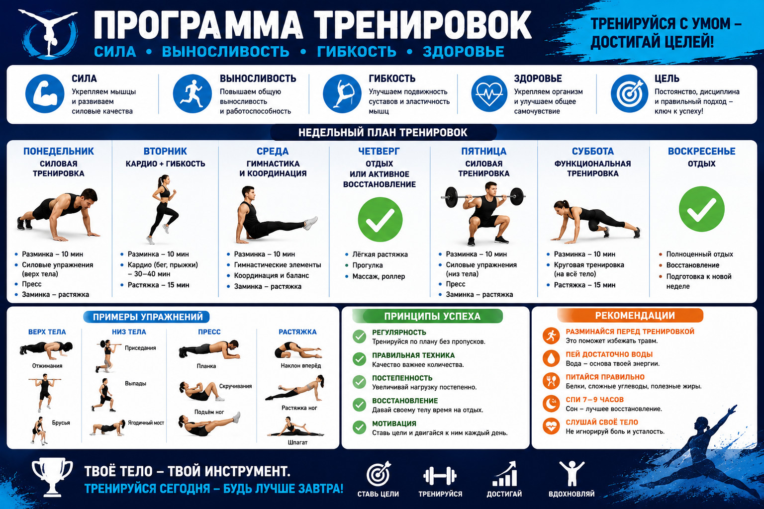 Программа тренировок