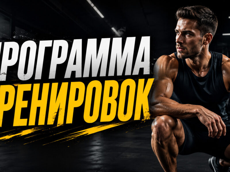 Программа тренировок: как составить план и выбрать приложение