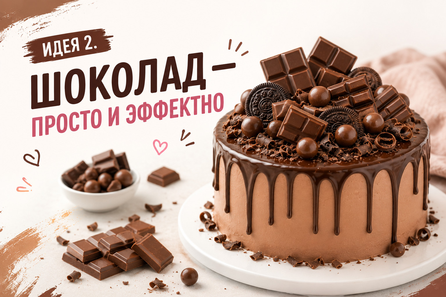 Шоколадный рай для сладкоежек

