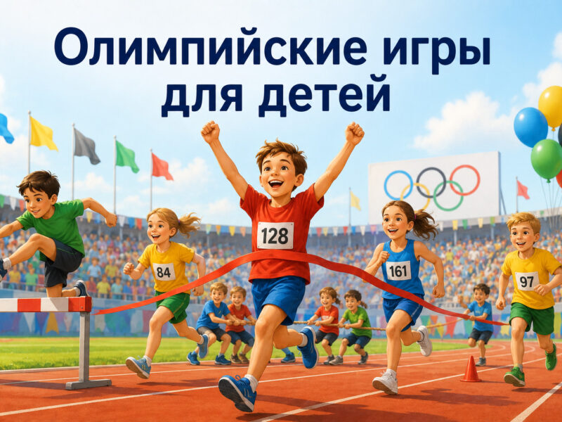 Олимпийские игры для детей: история, факты и интересное о соревнованиях