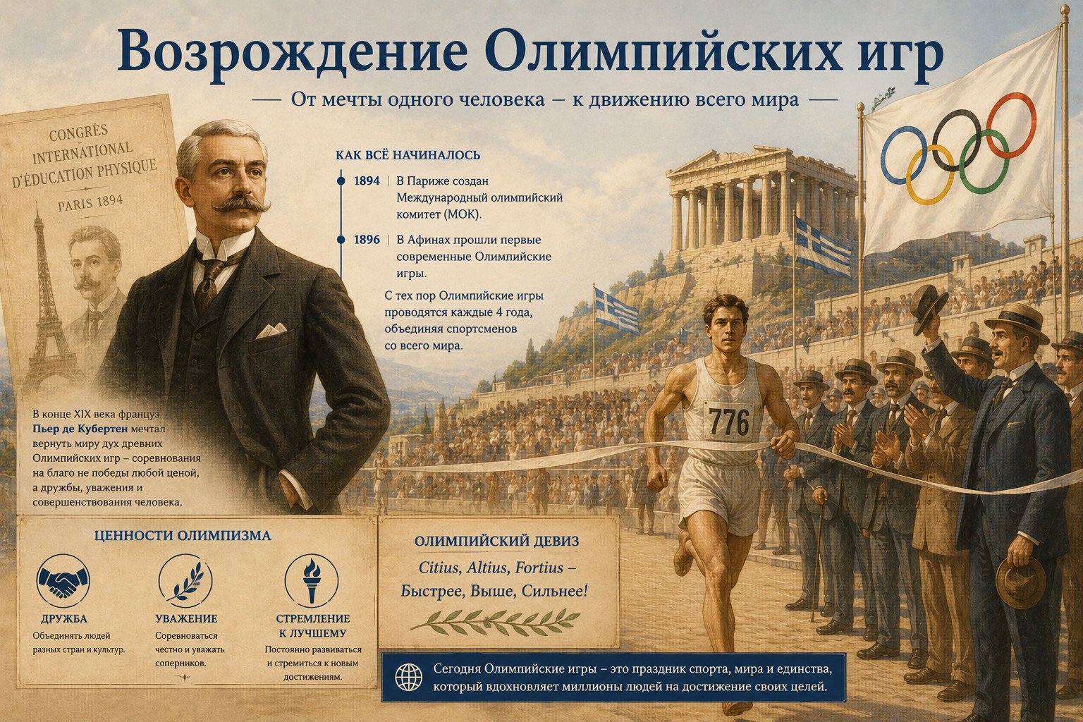 Возрождение Олимпийских игр