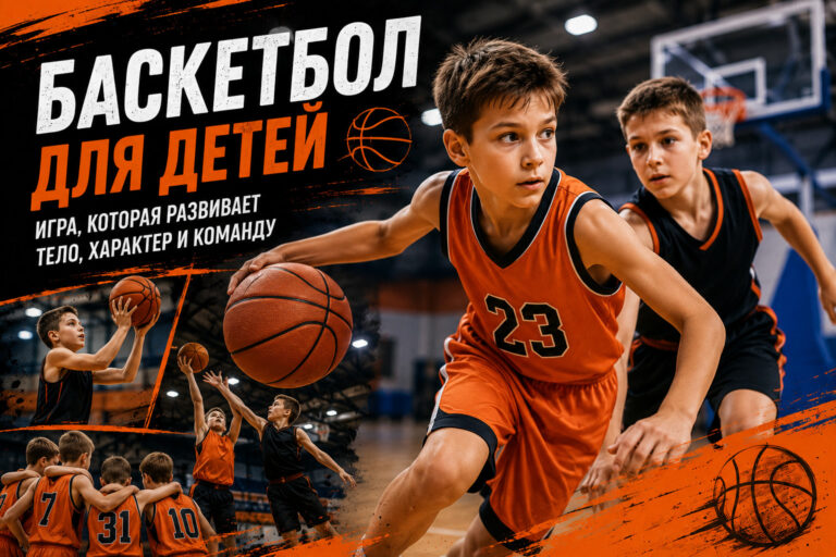 Баскетбол для детей: польза, тренировки и как выбрать секцию