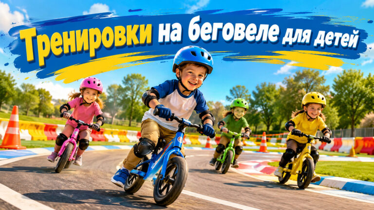 Тренировки на беговеле для детей: баланс, уверенность и первые гонки