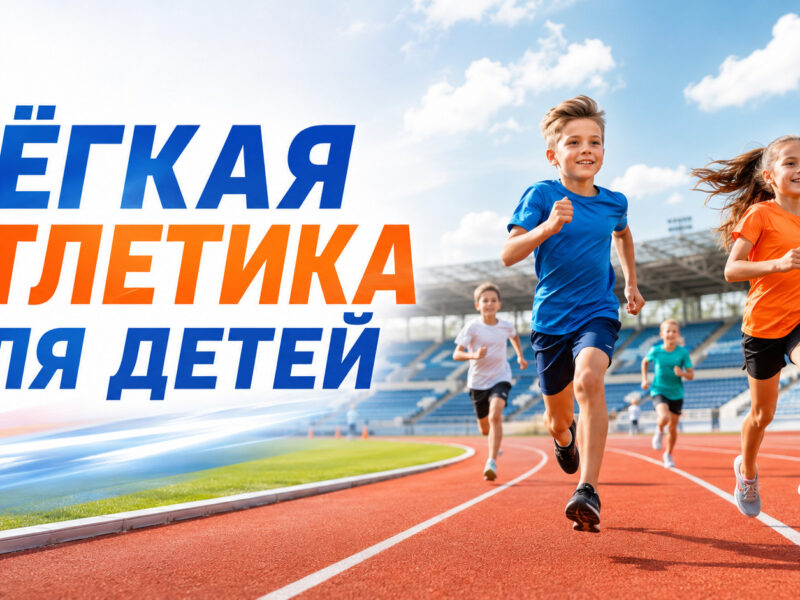 Лёгкая атлетика для детей: виды, польза и как выбрать секцию
