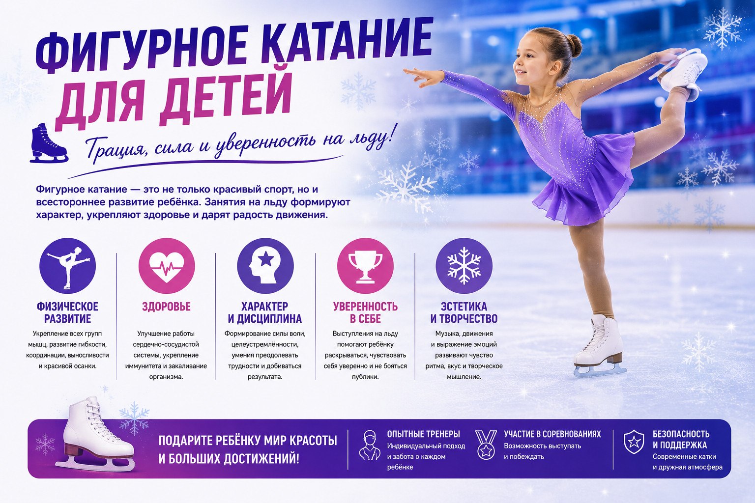 Фигурное катание для детей: путь к успеху 