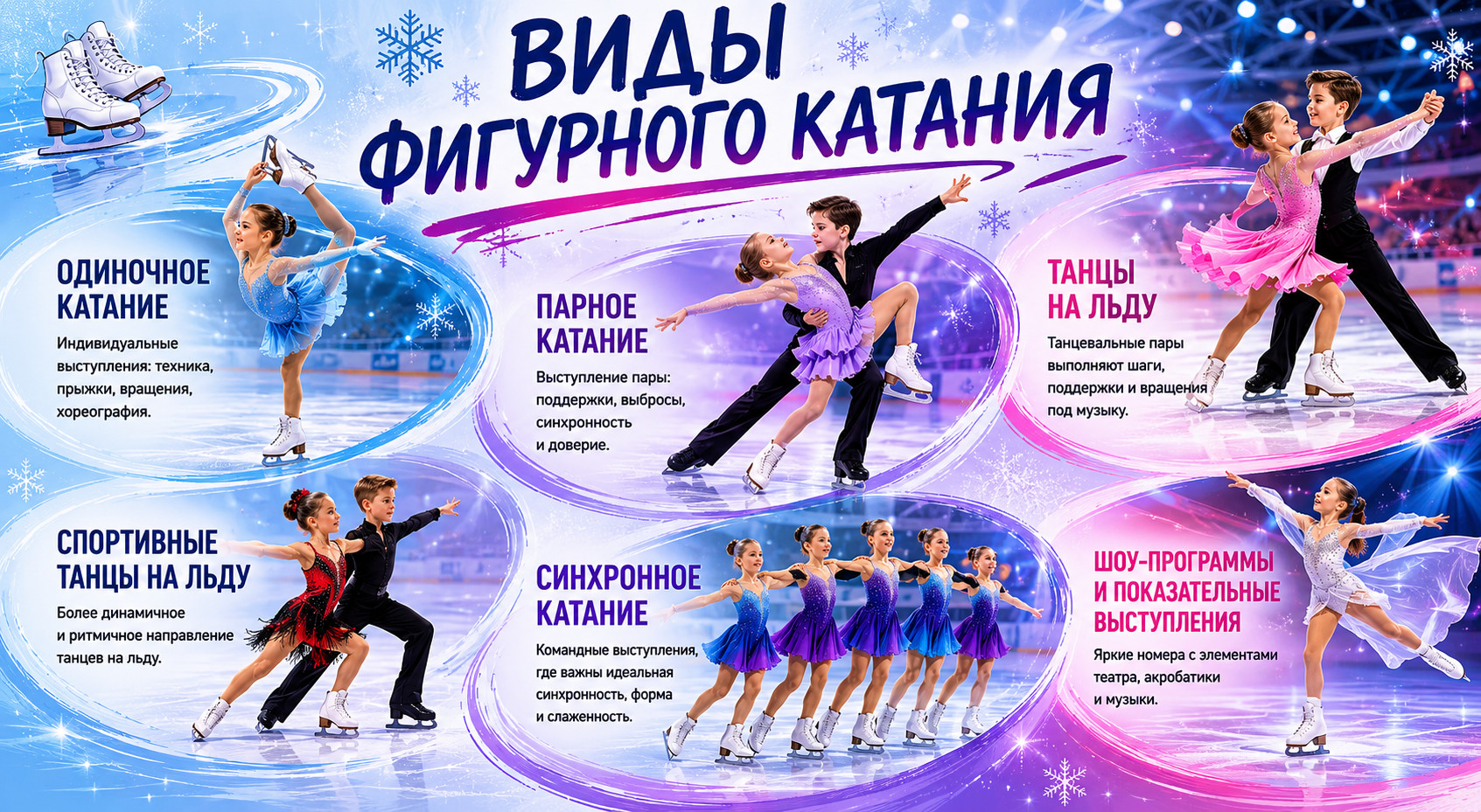Виды фигурного катания 