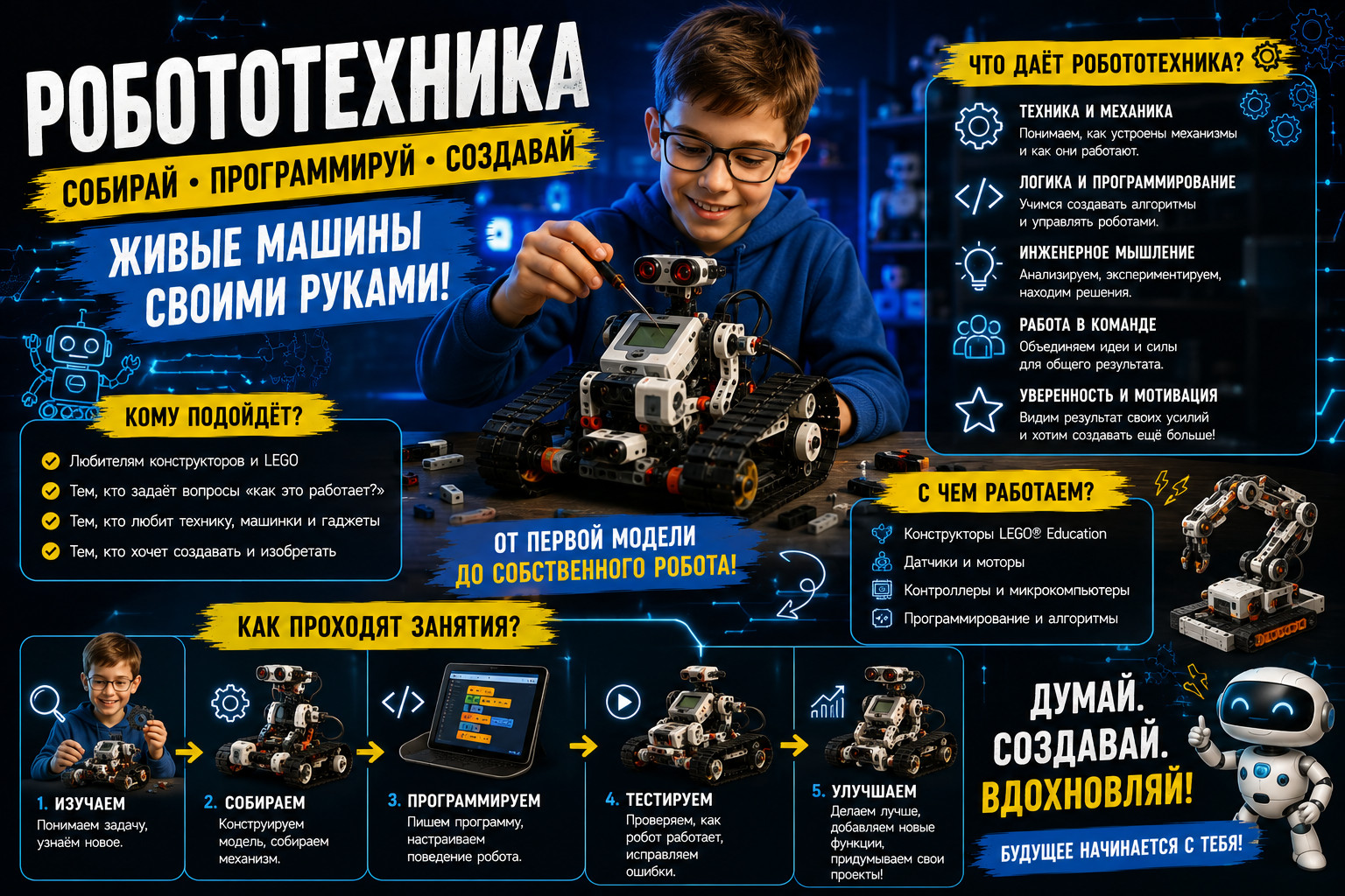 Будущее через робототехнику для детей