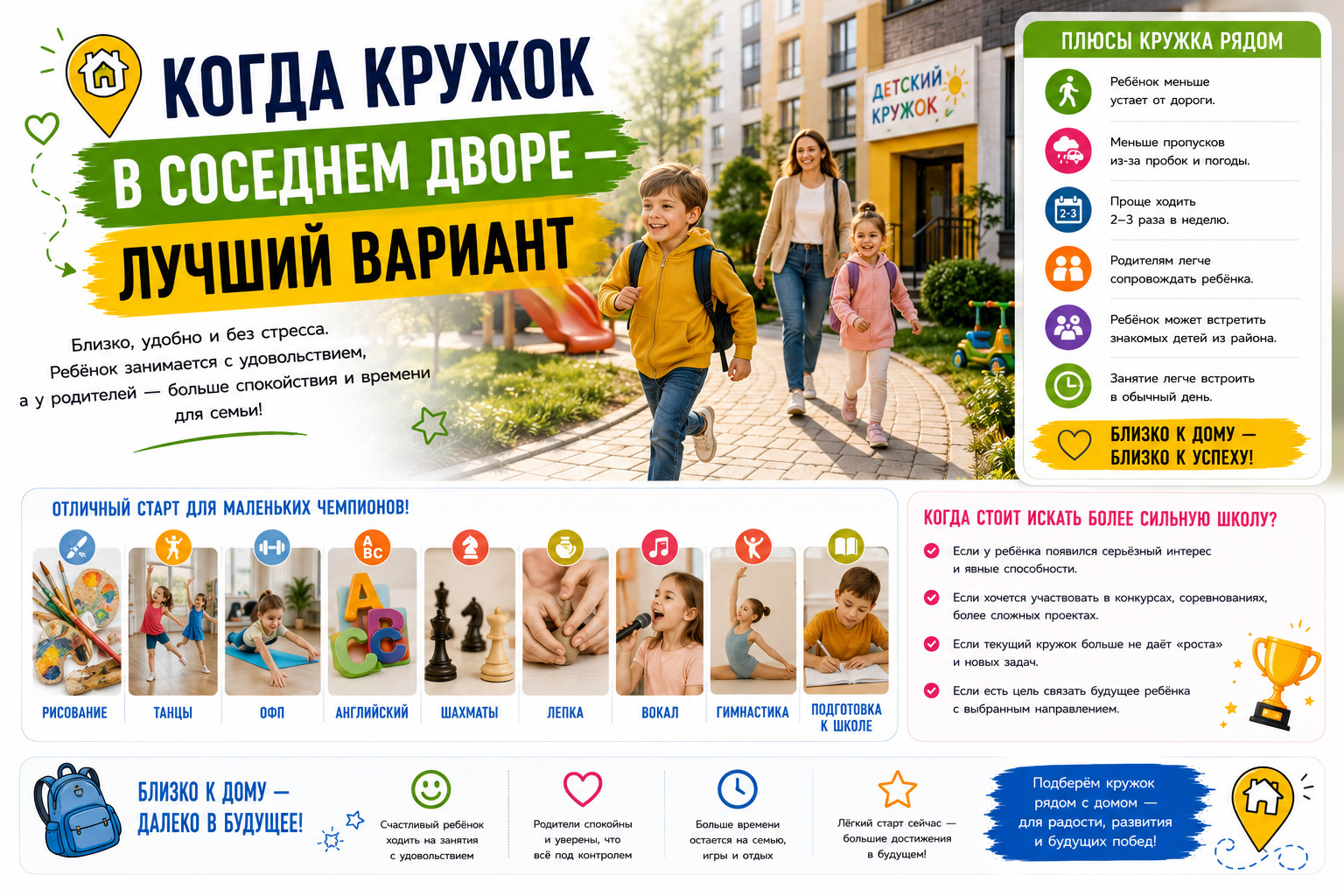 Кружок для маленьких чемпионов

